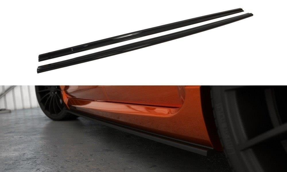 Seitenschweller Ansatz für Ford Focus ST Mk2 FL Carbon Look