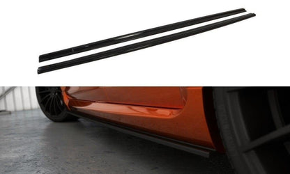 Seitenschweller Ansatz für Ford Focus ST Mk2 FL Carbon Look