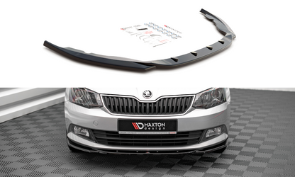 Front Ansatz V.2 für Skoda Fabia Mk3 Carbon Look