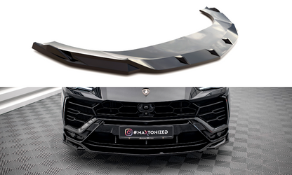 Front Ansatz V.3 für Lamborghini Urus Mk1 schwarz Hochglanz
