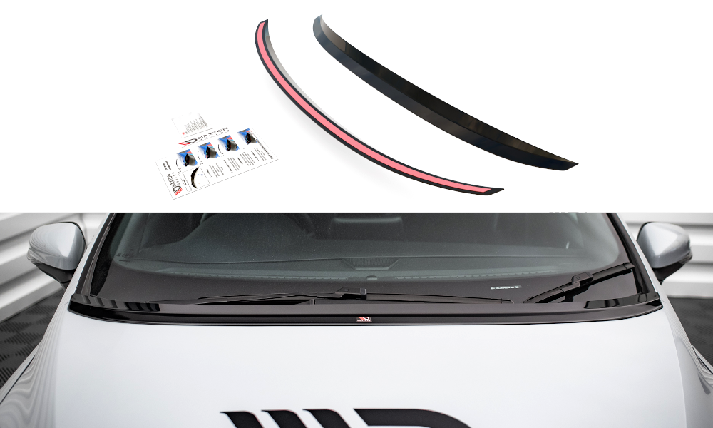 Verlängerung motorhaube Ford Fiesta Standard/ ST-Line/ ST Carbon Look