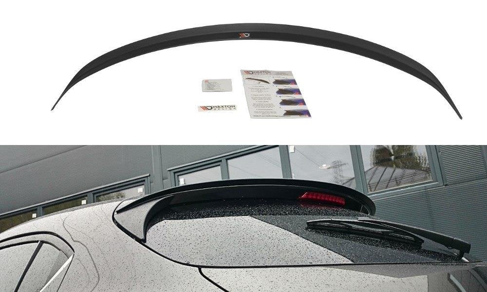 Spoiler CAP für Mazda 3 BN (Mk3) Facelift schwarz Hochglanz