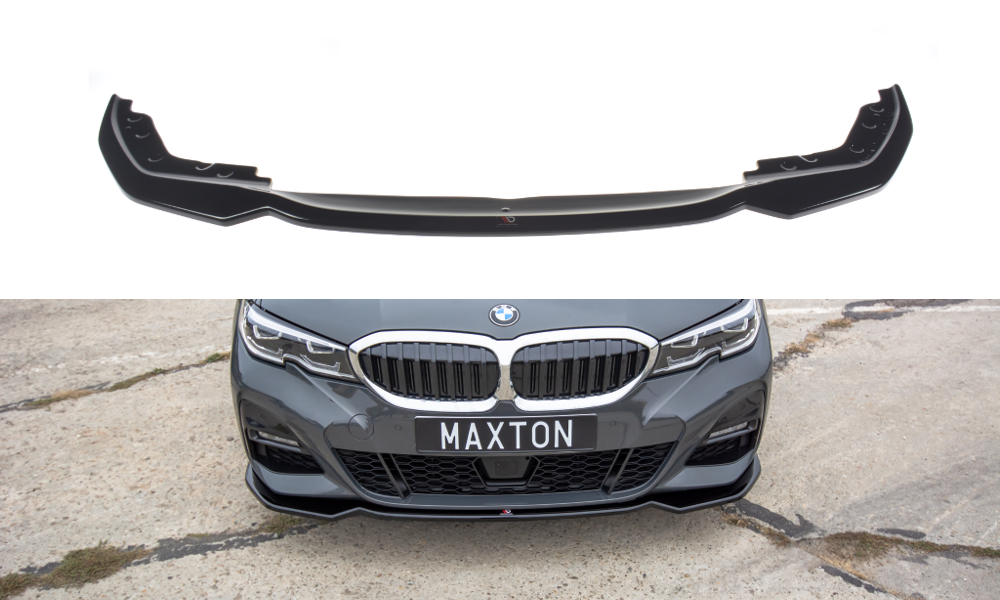 Front Ansatz V.2 für BMW 3er G20 M Paket schwarz matt