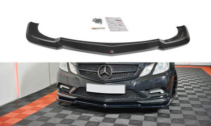 Front Ansatz für  Mercedes-Benz E-Klasse W207 Coupe AMG-Line schwarz Hochglanz