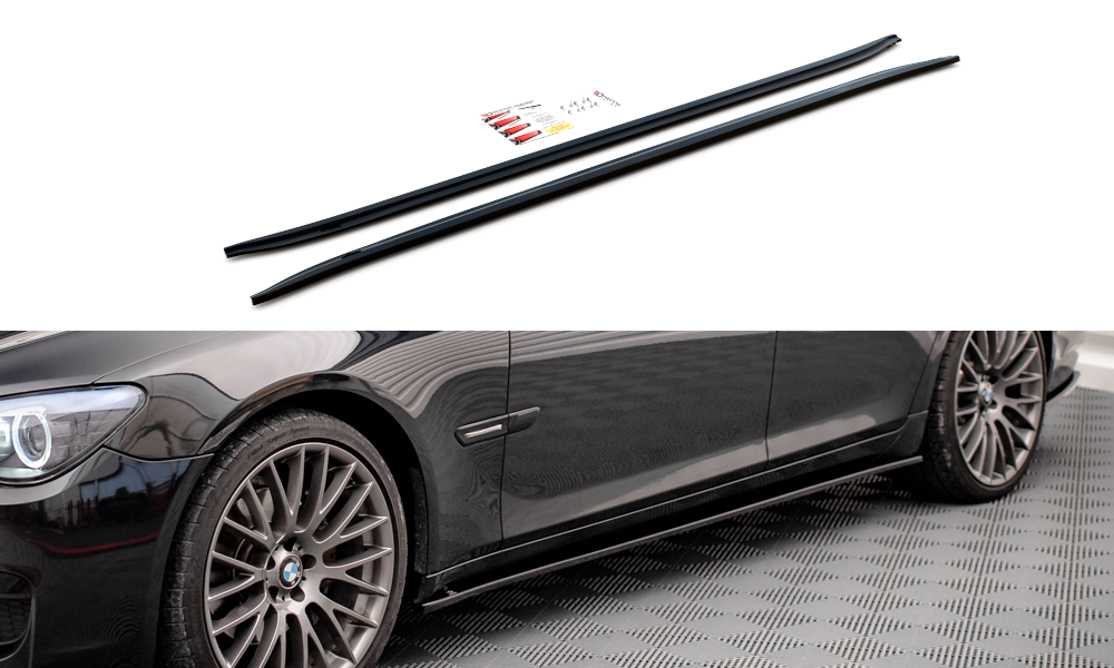Seitenschweller Ansatz für BMW 7 M-Paket F01 Carbon Look