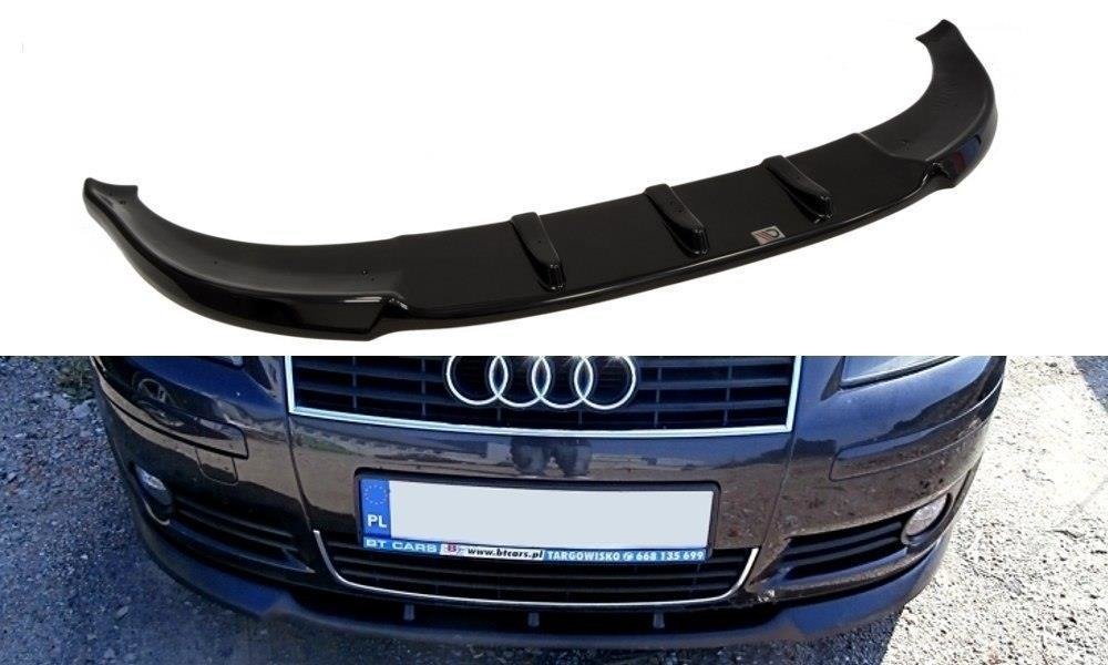 Front Ansatz für AUDI A3 8P (vor Facelift) 2003-2005 Carbon Look