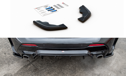 Heck Ansatz Flaps Diffusor V.3 für BMW 1er F40 M-Paket/ M135i Carbon Look