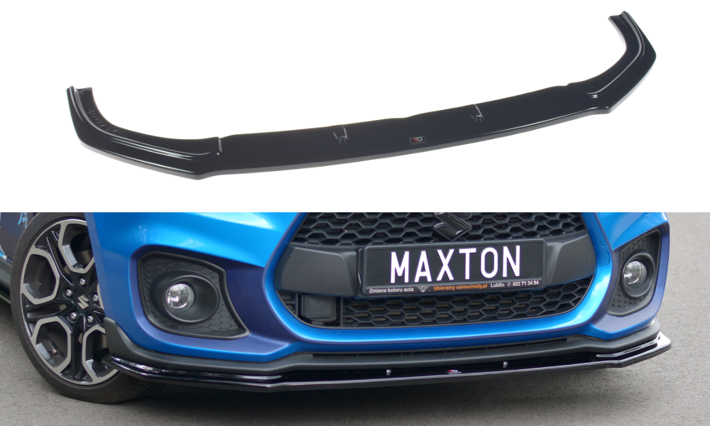 Front Ansatz V.1 für SUZUKI SWIFT 6 SPORT schwarz matt