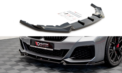 Front Ansatz V.1 für BMW 5er G30 Facelift M-Paket Carbon Look