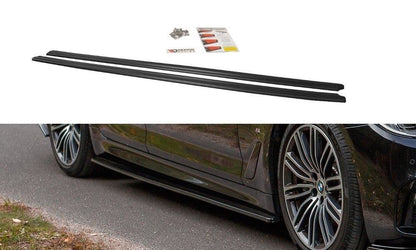 Seitenschweller Ansatz für BMW 5er G30/ G31 M-Paket Carbon Look