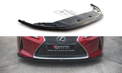Front Ansatz V.2 für Lexus LC 500 schwarz Hochglanz