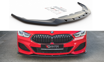 Front Ansatz V.1 für BMW 8 Coupe G15 / 8 Gran Coupe M Paket G16 schwarz matt