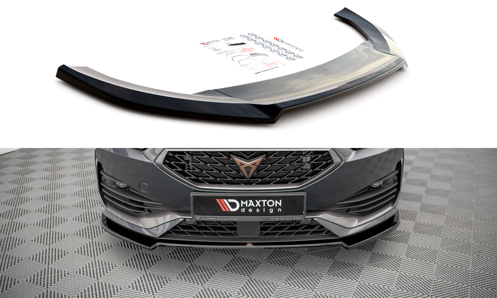 Front Ansatz V.2 für Cupra Leon schwarz matt