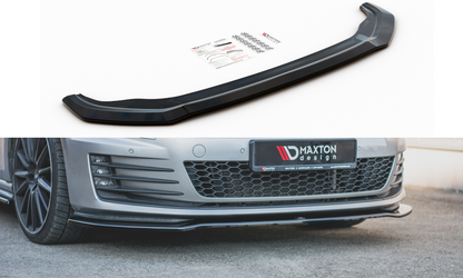 Front Ansatz V.2 für VW Golf 7 GTI  schwarz matt