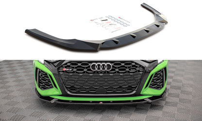 Front Ansatz V.1 für Audi RS3 8Y schwarz Hochglanz