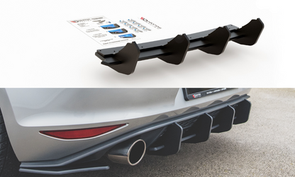 Robuste Racing Heckschürze V.2 für VW Golf 7 GTI