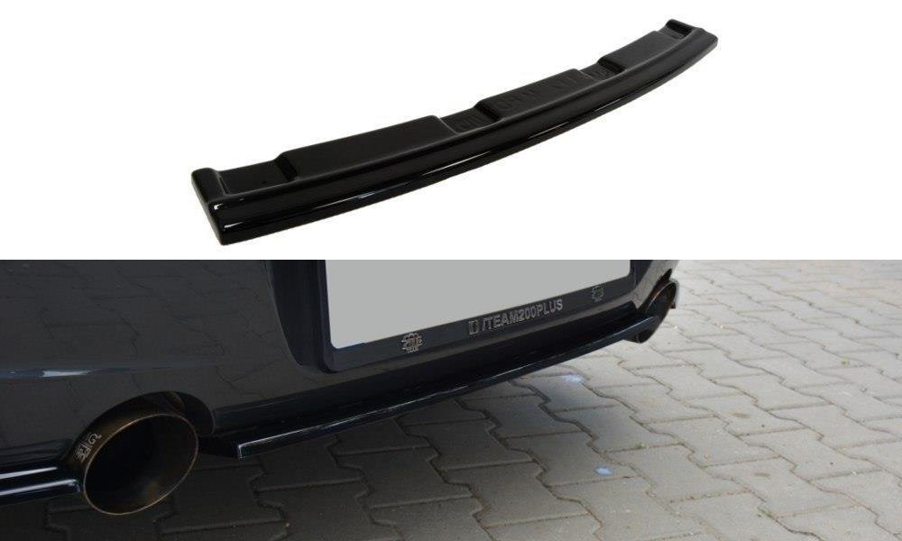 Mittlerer Diffusor Heck Ansatz für BMW 1er F20/F21 M-Power  Carbon Look