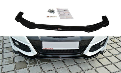 Front Ansatz für Honda Civic Mk9 Facelift Carbon Look