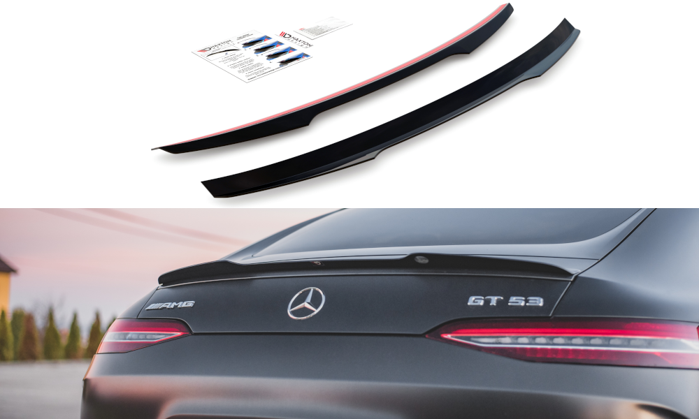 Spoiler CAP für Mercedes-AMG GT 53 4 Door-Coupe schwarz matt