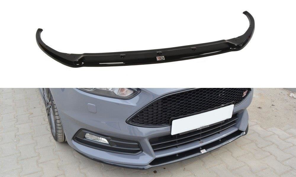 Front Ansatz für Ford Focus ST Mk3 FL (Cupra) schwarz matt