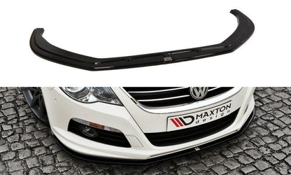 Front Ansatz für VW Passat CC R36 RLINE (vor Facelift) schwarz matt