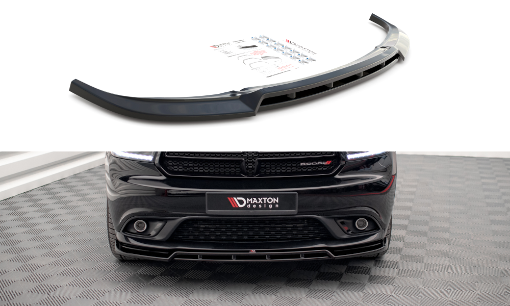 Front Ansatz für Dodge Durango RT Mk3 schwarz Hochglanz