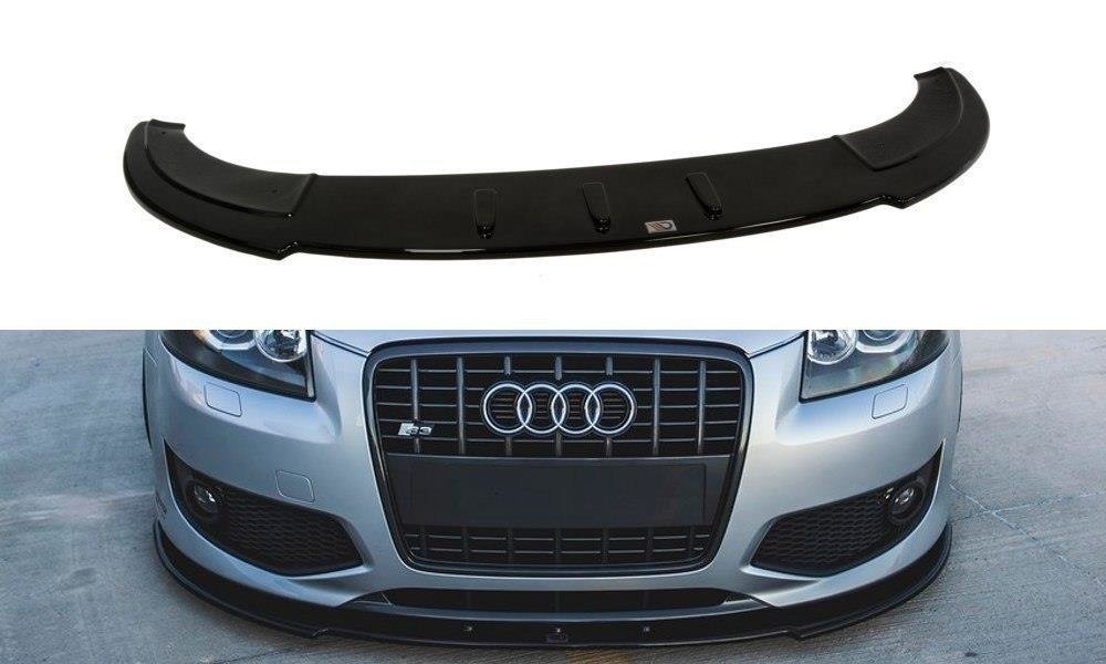 Front Ansatz für Audi S3 8P  Carbon Look