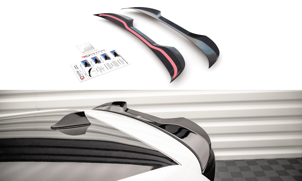 Spoiler CAP für Volkswagen Up GTI Carbon Look