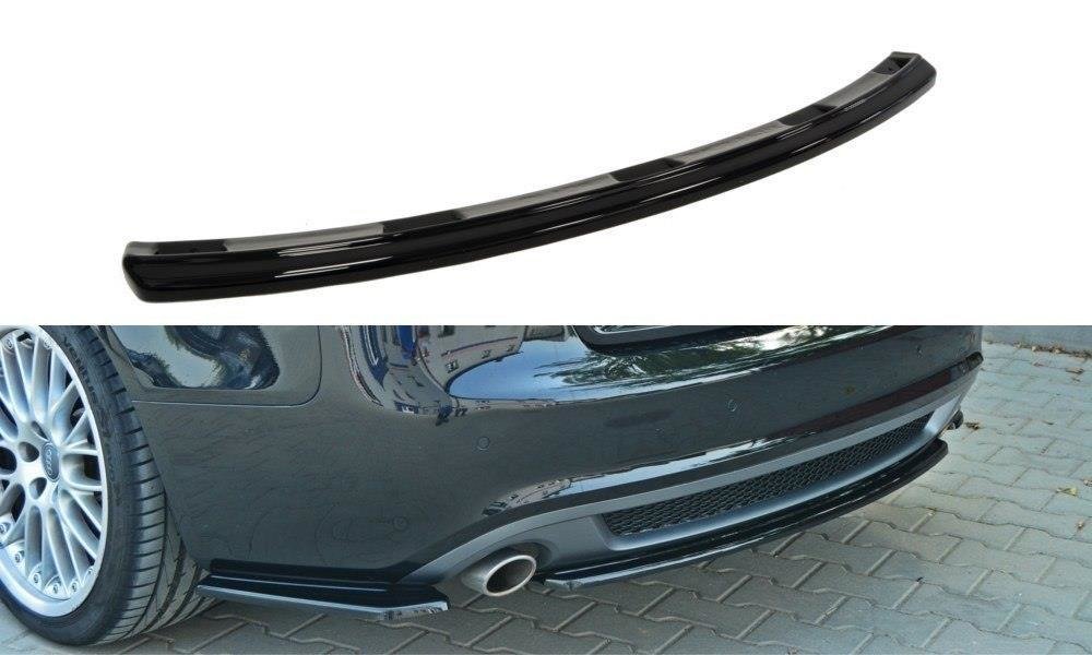 Mittlerer Diffusor Heck Ansatz für AUDI A5 S-LINE  Carbon Look