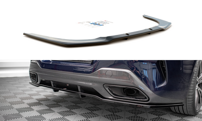 Mittlerer Diffusor Heck Ansatz DTM Look für BMW 8 Gran Coupe M-Paket G16 Carbon Look