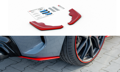 Heck Ansatz Flaps Diffusor V.2 für BMW 1er F40 M-Paket