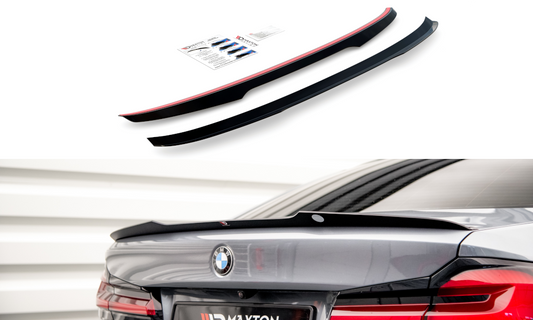 Spoiler CAP für BMW 5er G30 Facelift M-Paket schwarz matt