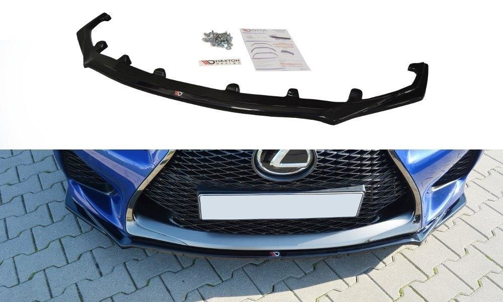 Front Ansatz V.1 für Lexus RC F schwarz matt