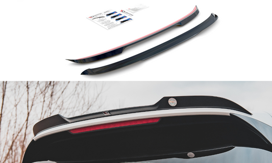 Spoiler CAP V.2 für Volkswagen Golf 8 GTI / R schwarz Hochglanz