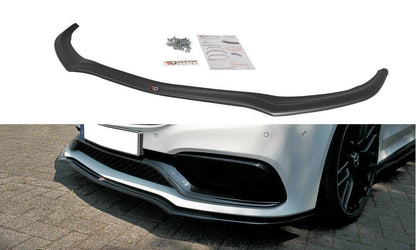 Front Ansatz V.1 für Mercedes C-Klasse C205 63 AMG Coupe schwarz matt