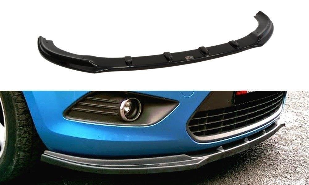Front Ansatz für FORD FOCUS II Facelift Carbon Look