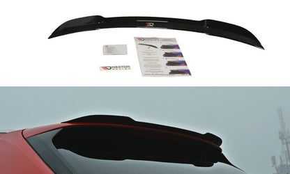 Spoiler CAP für Audi S4 / A4 S-Line B9 Avant schwarz Hochglanz