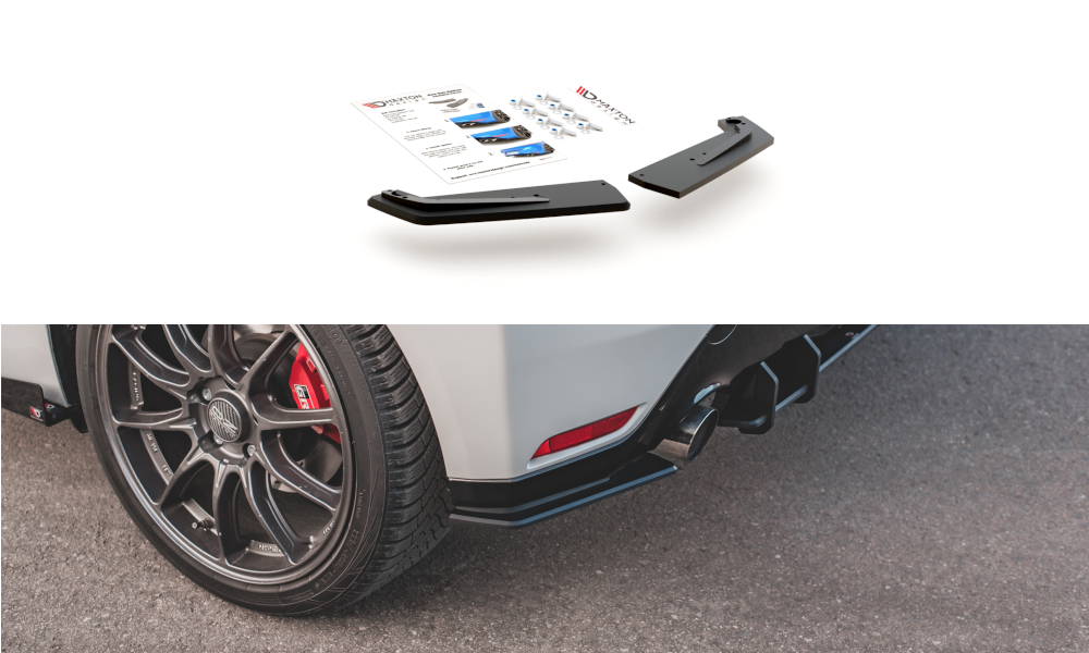 Robuste Racing Heck Ansatz Flaps Diffusor für Toyota GR Yaris Mk4