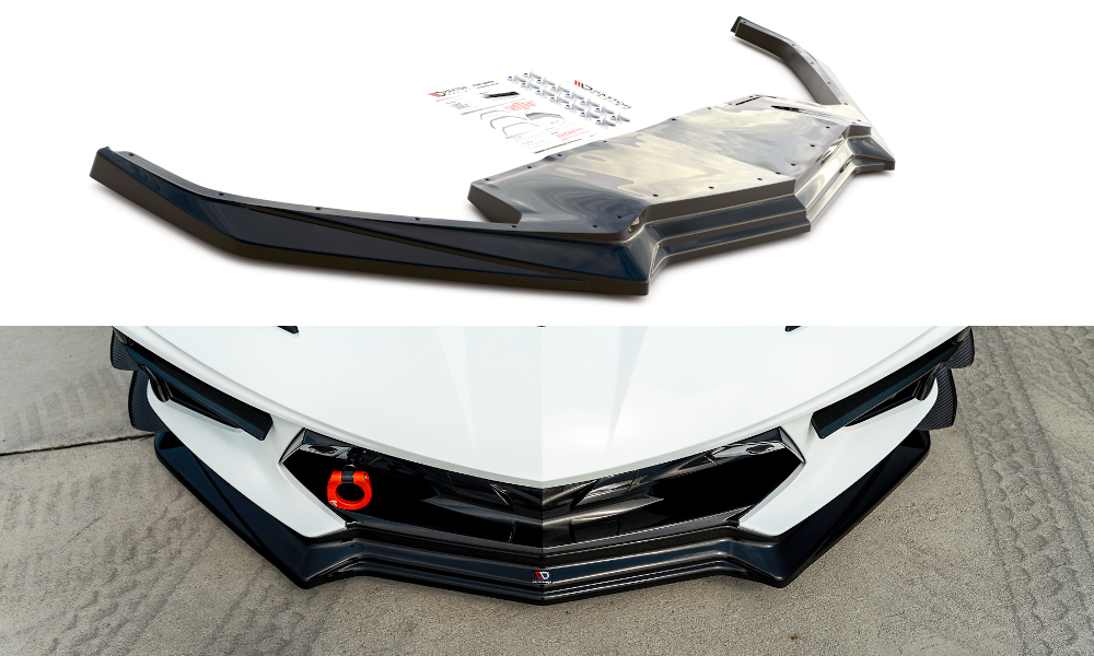 Front Ansatz für Chevrolet Corvette C8 Carbon Look