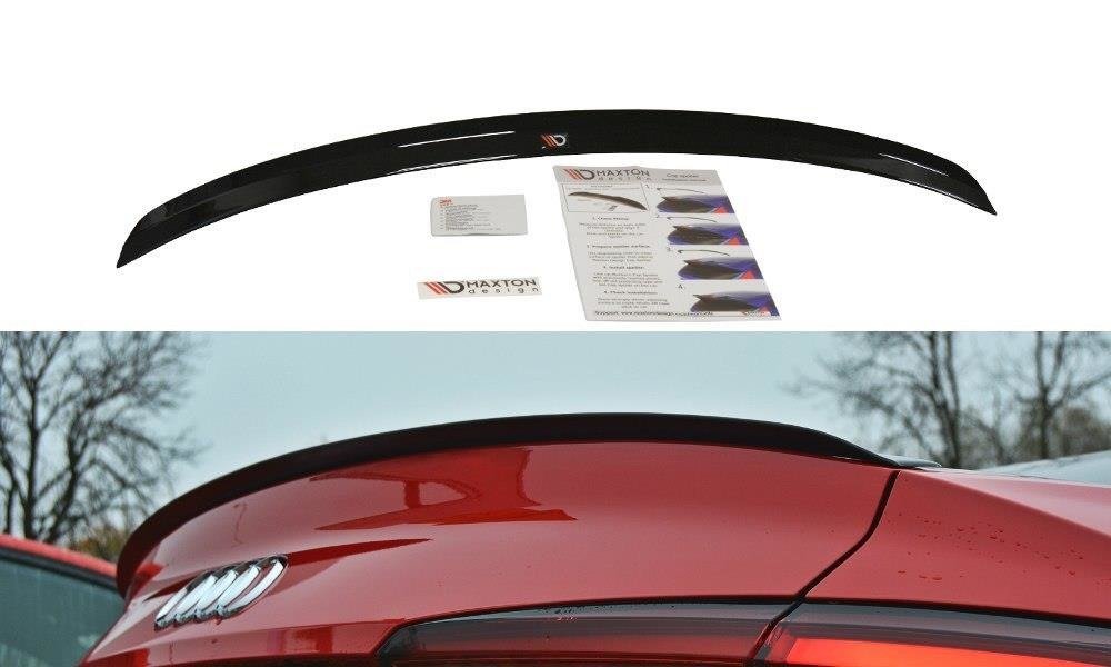 Spoiler CAP für Audi A5 S-Line F5 Coupe Carbon Look