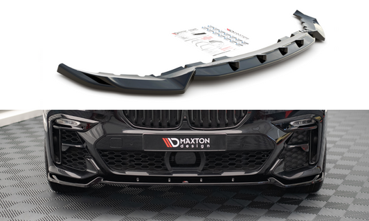 Front Ansatz V.2 für BMW X7 M G07 schwarz matt
