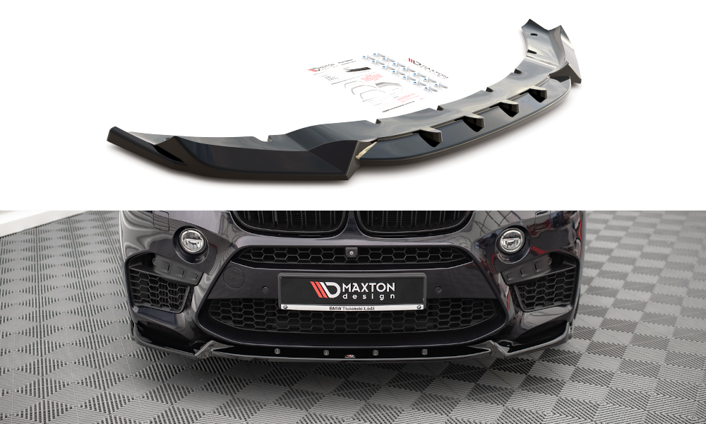 Front Ansatz V.1 für BMW X5 M F15 Carbon Look