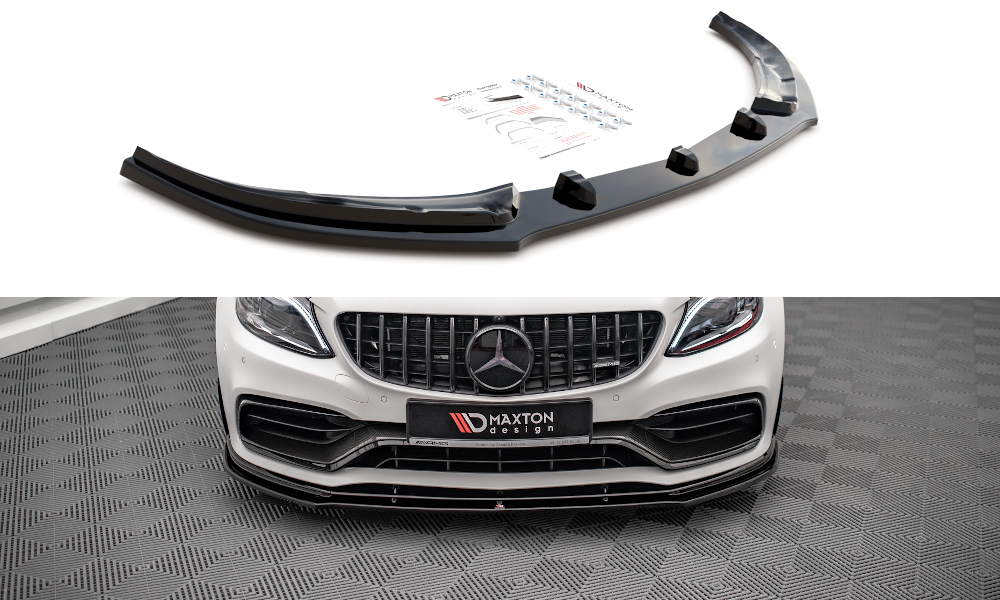 Front Ansatz V.1 für Mercedes-AMG C63 Coupe C205 Facelift Carbon Look