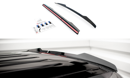 Spoiler CAP für Peugeot Partner Mk3 Carbon Look