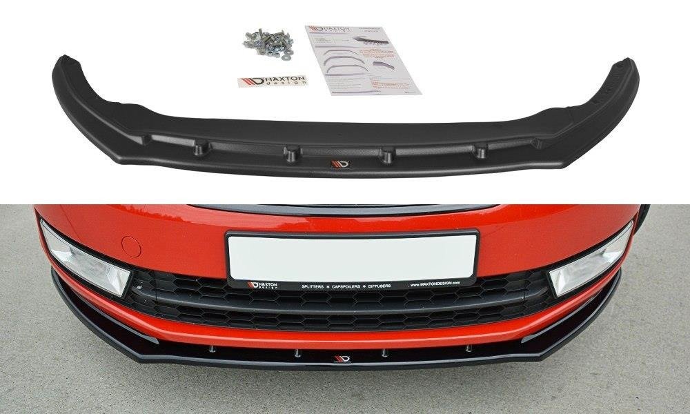 Front Ansatz V.2 für Skoda Rapid Carbon Look