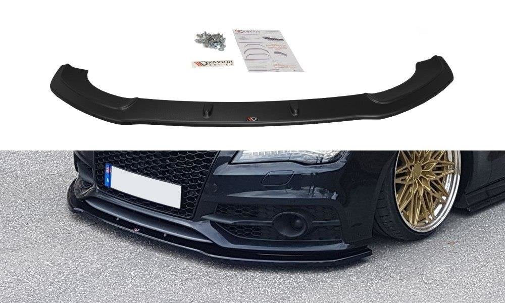 Front Ansatz V.2 für Audi S7 / A7 S-Line C7  schwarz matt