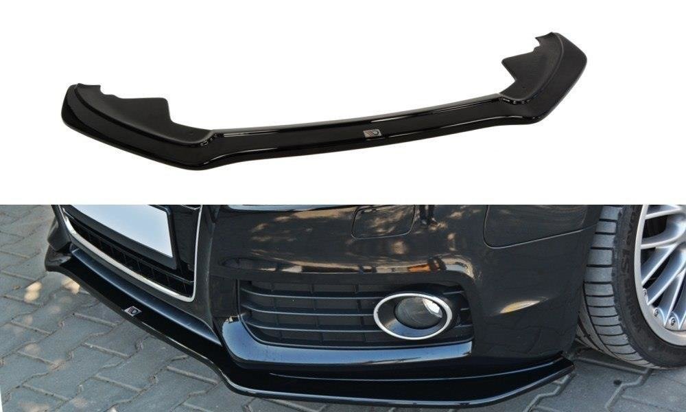 Front Ansatz für Audi S5 / A5 S-Line 8T schwarz matt