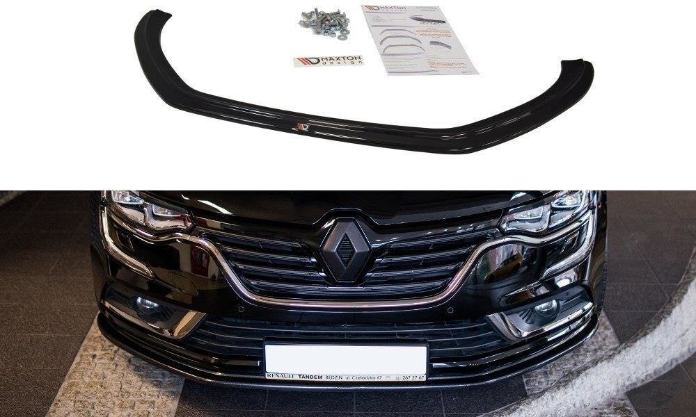 Front Ansatz für RENAULT TALISMAN V.1 schwarz matt