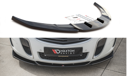 Front Ansatz V.2 für Opel Insignia Mk. 1 OPC Facelift schwarz matt