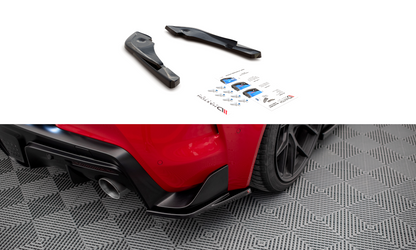 Heck Ansatz Flaps Diffusor V.3 für Toyota Supra Mk5 Carbon Look